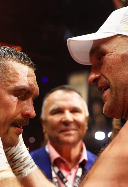 Олександр Усик і Тайсон Ф'юрі