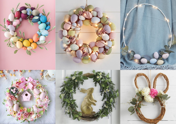 Пасхальные венки: идеи для декора / © Фото из открытых источников