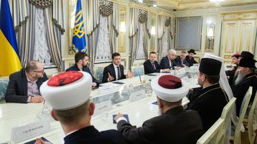 Зеленський і релігійні діячі / © Офис президента Украины