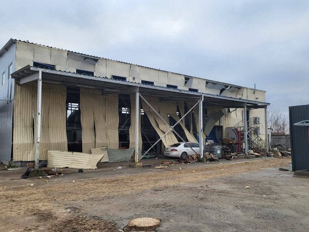 Наслідки атаки на Київську область 25 листопад / © Микола Калашник