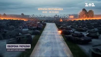 Втрати росіян на 29 жовтня: ЗСУ ліквідовали 70 тисяч росіян