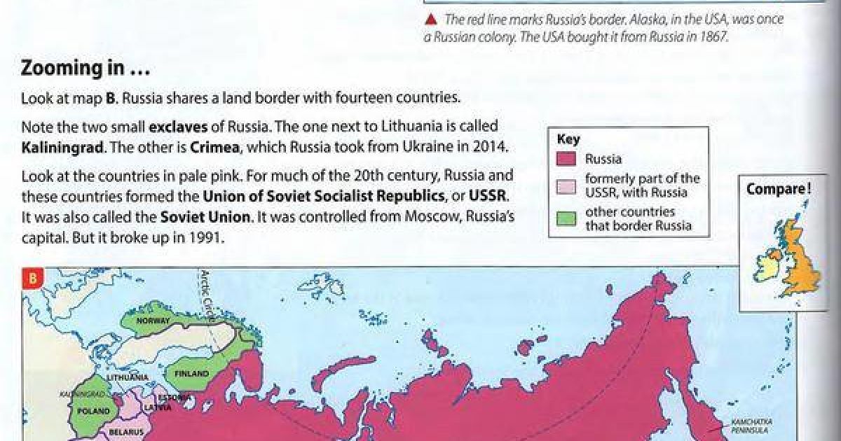 Британское издание в новом атласе "отдало" Крым России