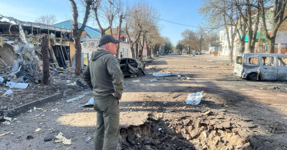 A woman was killed as a result of the Russian shelling in the city of Bilopilla, Sumy region. Photo: Sumy Regional Military Administration