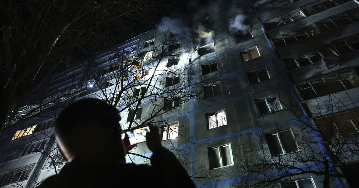 На Хмельнитчине ночью было громко