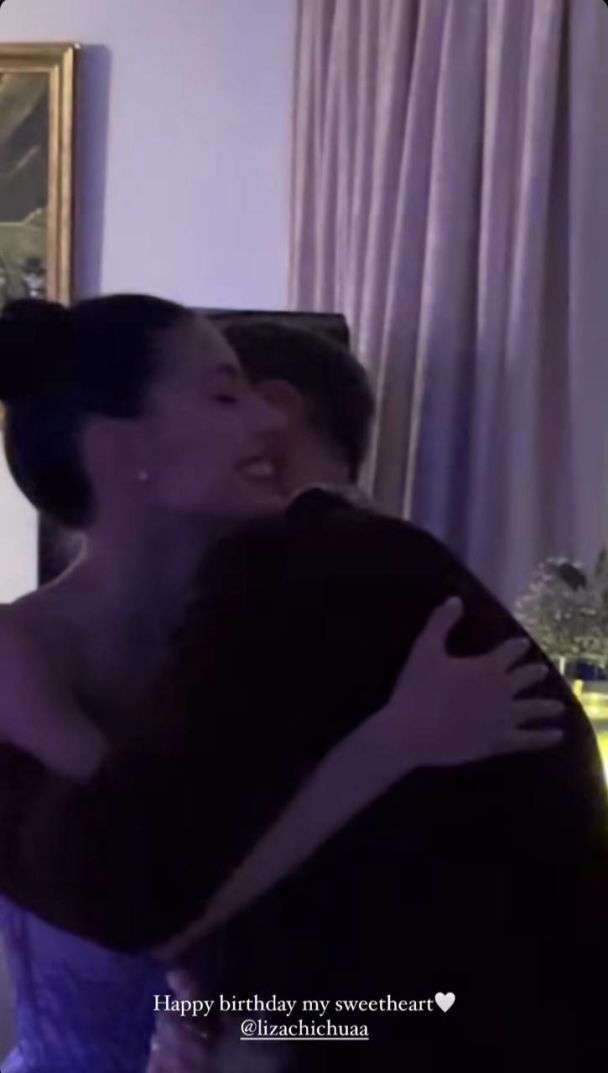 Иракли Макацария с женой / © instagram.com/maqatsa