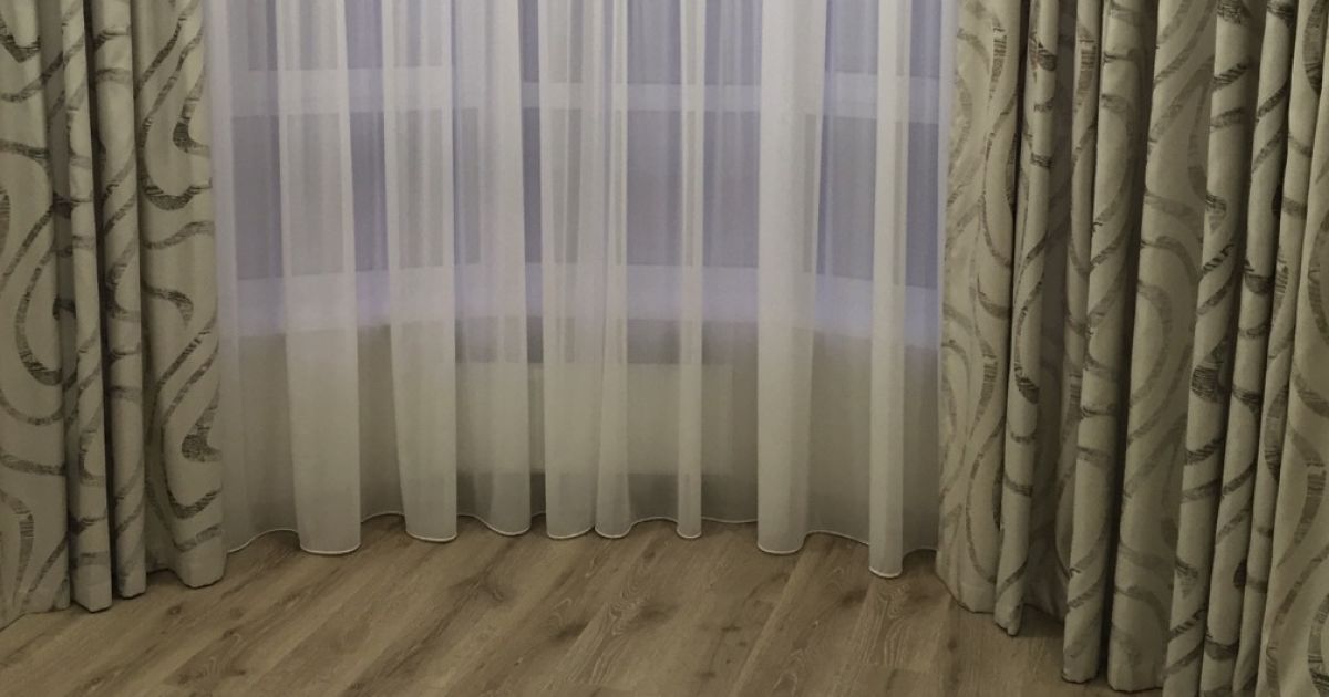 Знову у моді: штори з льону
