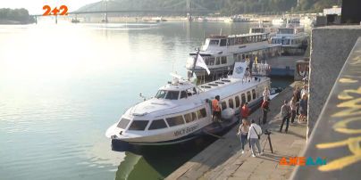С 19 сентября снова запустят популярный водный маршрут из Киева в Канев на "Ракетах"