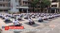 Йога для полицейских: для правоохранителей в Бенгладеш ввели ежедневные физические упражнения