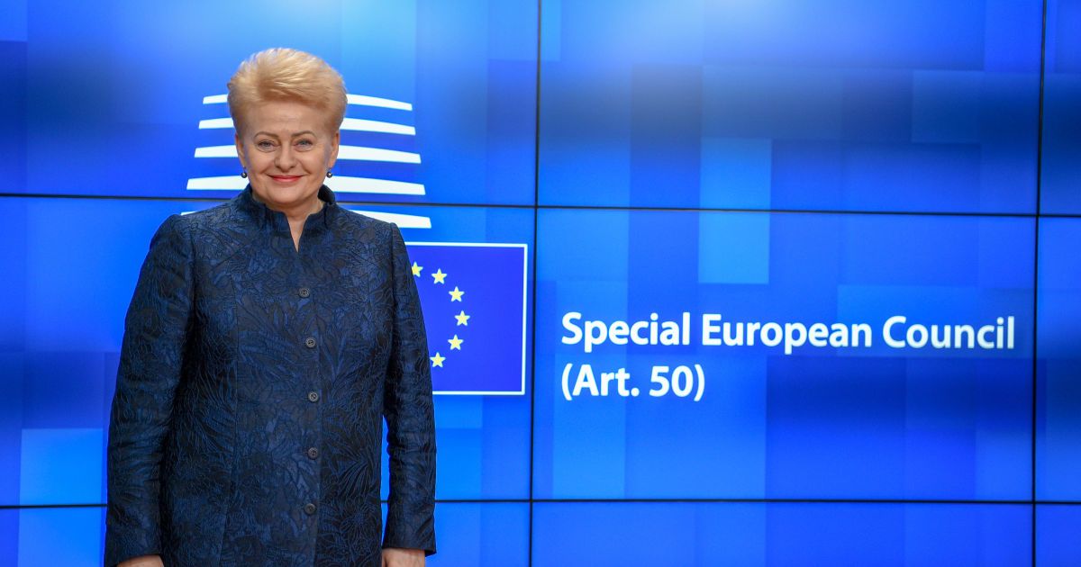 Бывшая президент Литвы призвала европейских лидеров не бояться Путина: "Террористов надо уничтожать"