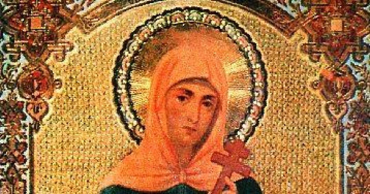 6 липня - день пам'яті мучениці Агрипини