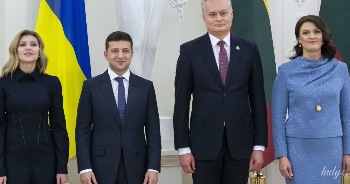 Олена Зеленська та Діана Науседене