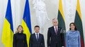 Елена Зеленская и Диана Науседене