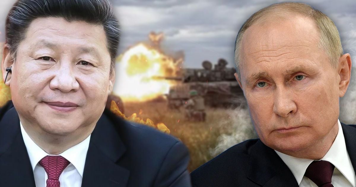 Сі Цзіньпін та Володимир Путін Сі Цзіньпін та Володимир Путін