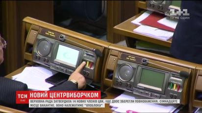 Верховна Рада затвердила новий склад ЦВК