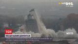 Масштабний демонтаж у Будапешті: контрольованим вибухом знесли стару багатоповерхівку