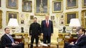 Володимир Зеленський і Дональд Трамп на зустрічі в Білому домі 28 липня