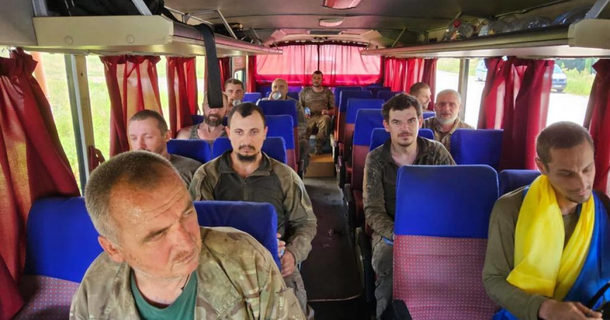 Обмін полоненими між Україною та РФ 7 серпня 2023.