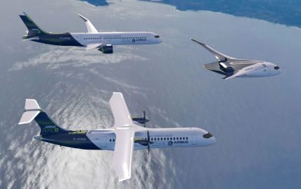 Самолеты будущего будут летать на водороде: Airbus представил три модели, работающие без керосина