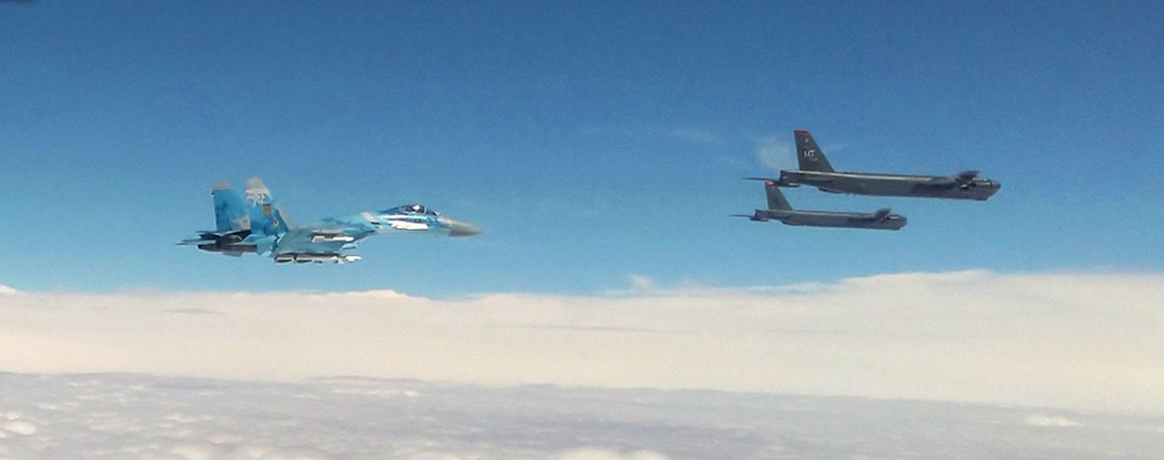 Стратегические бомбардировщики США вошли в воздушное пространство Украины