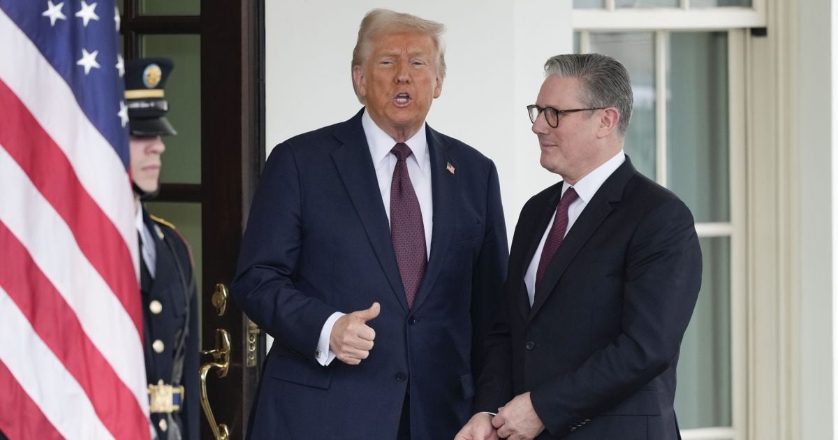 Дональд Трамп та Кір Стармер