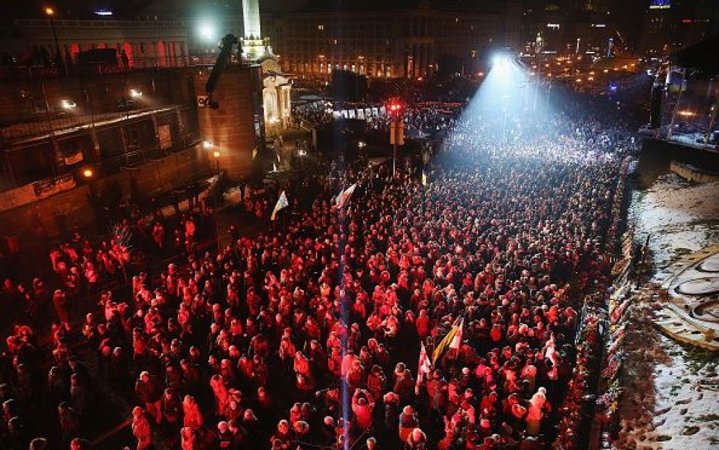 У Києві відбулося вшанування героїв Небесної сотні. / © Getty Images