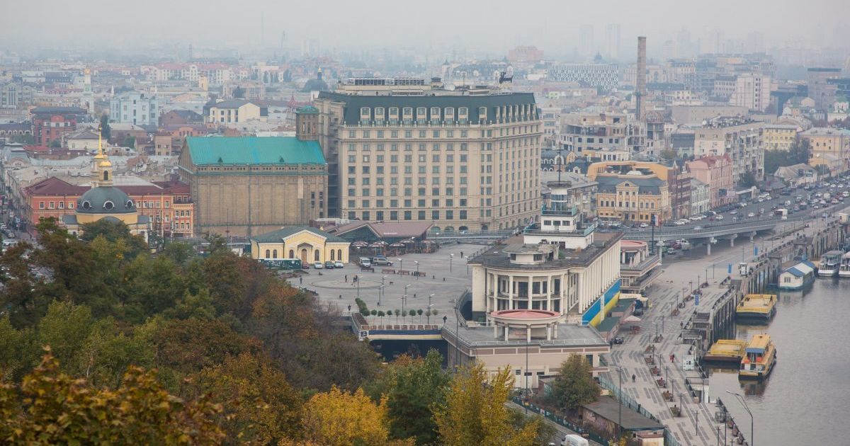 В воздухе Киева резко возросло количество вредных примесей