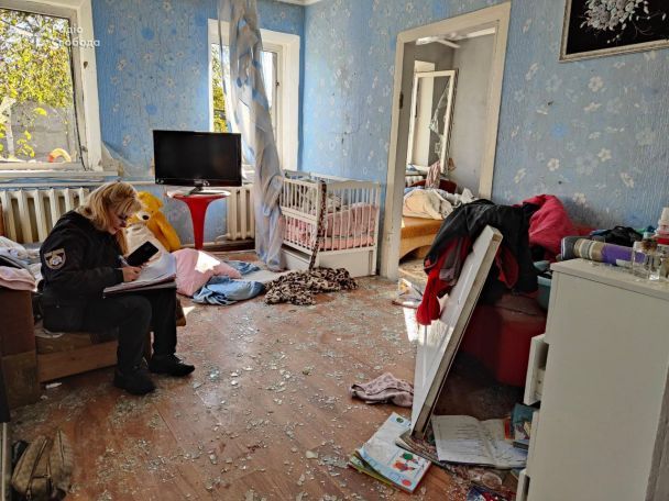 Комната в доме, где погибла 31-летняя женщина / © Радио Свобода