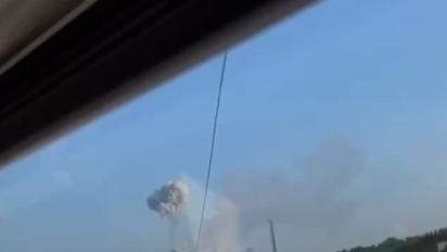У Криму лунають вибухи в районі військового аеродрому