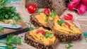 Творожная намазка с болгарским перцем чесноком и зеленью