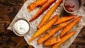 Запеченный в духовке сладкий картофель