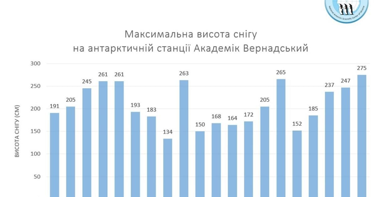 Антарктида сніг рекорд / © Национальный антарктический научный центр