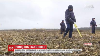 Саперы наконец завершили разминирование территории Калиновки