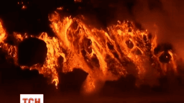 Обнародовали ошеломляющие кадры извержения вулкана Волк