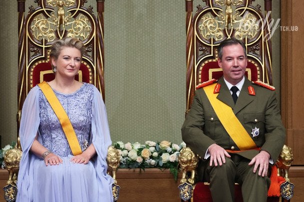 Принцеса Стефанія (тепер велика герцогиня) і принц Гійом (великий герцог) / © Associated Press