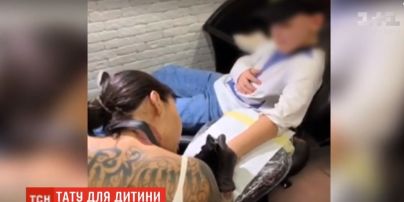 В Киеве экс-супруги поскандалили из-за тату 7-летнего мальчика: можно ли бить рисунки ребенку