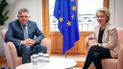 Премьер-министр Словакии Роберт Фицо и президент Еврокомиссии Урсула фон дер Ляен