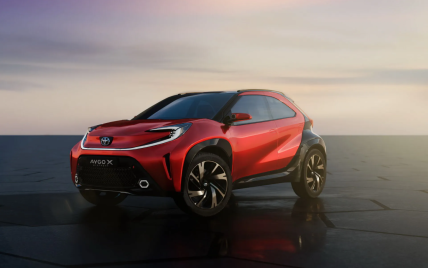 Toyota перед дебютом опубликовала тизер нового поколения своего самого маленького автомобиля