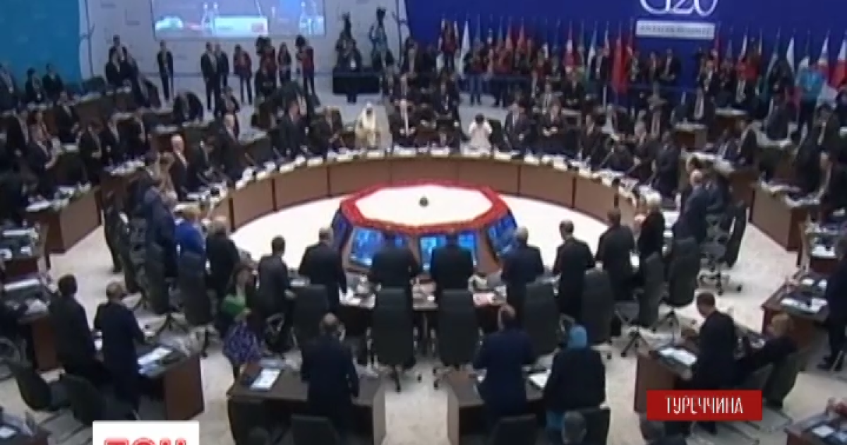 Во второй день саммита лидеры G20 будут говорить об Украине
