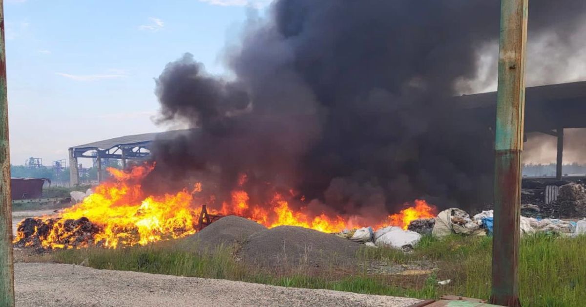 20 травня під вогонь росіян потрапив Куп'янськ.