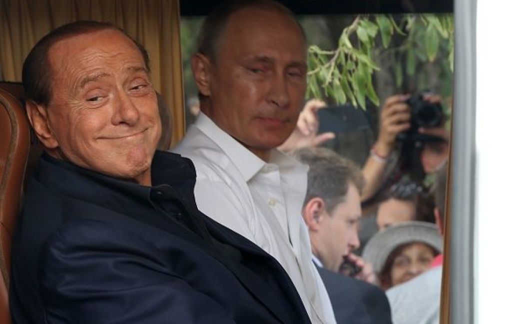 Путин и Берлускони провели уикенд в Крыму / © Getty Images