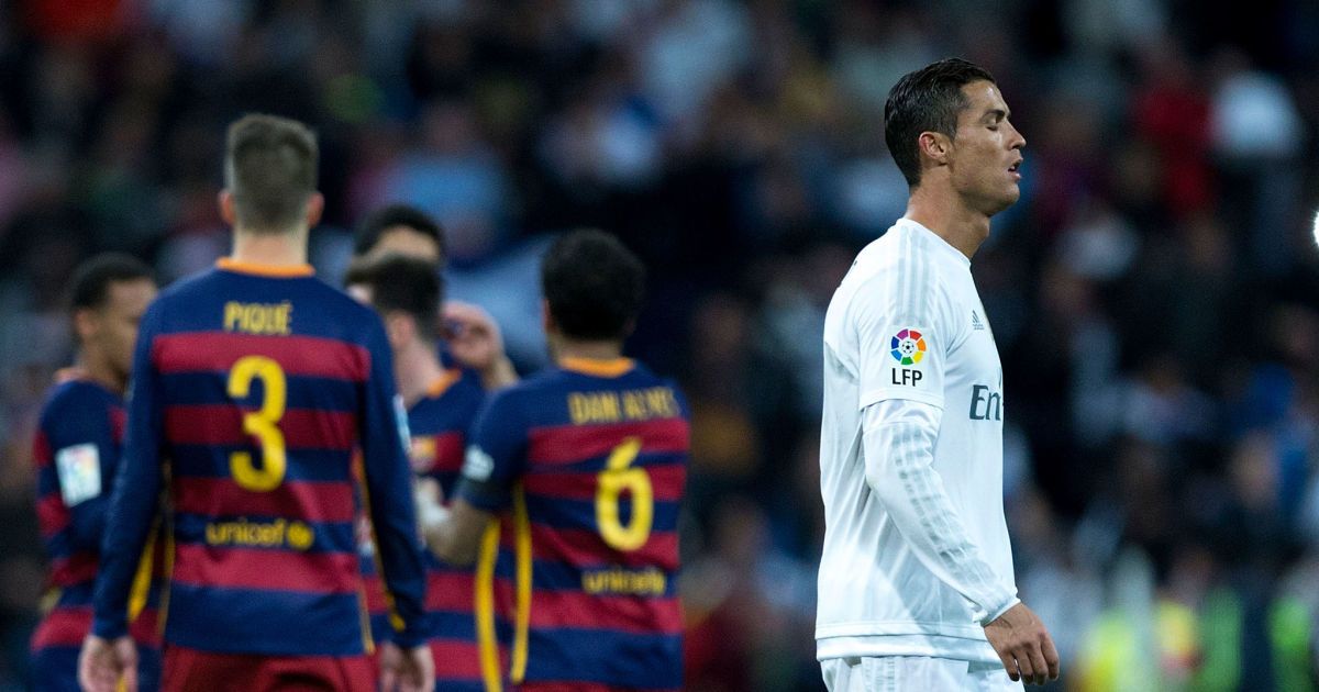 Роналду после домашнего разгрома в ноябре 2015-го.