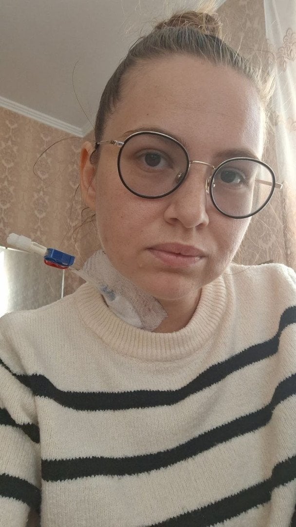Лілія Шеревера під час лікування