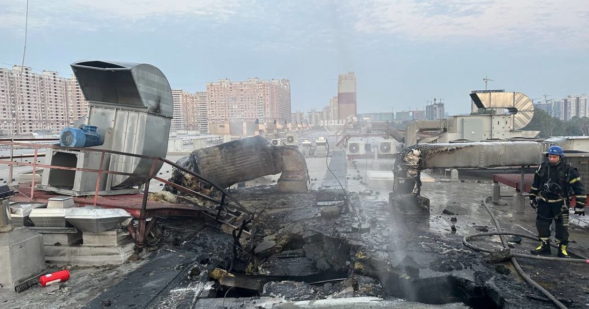 Наслідки атаки по Києву в ніч проти 30 серпня / Фото з відкритих джерел