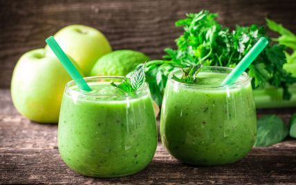 Зеленые коктейли для похудения