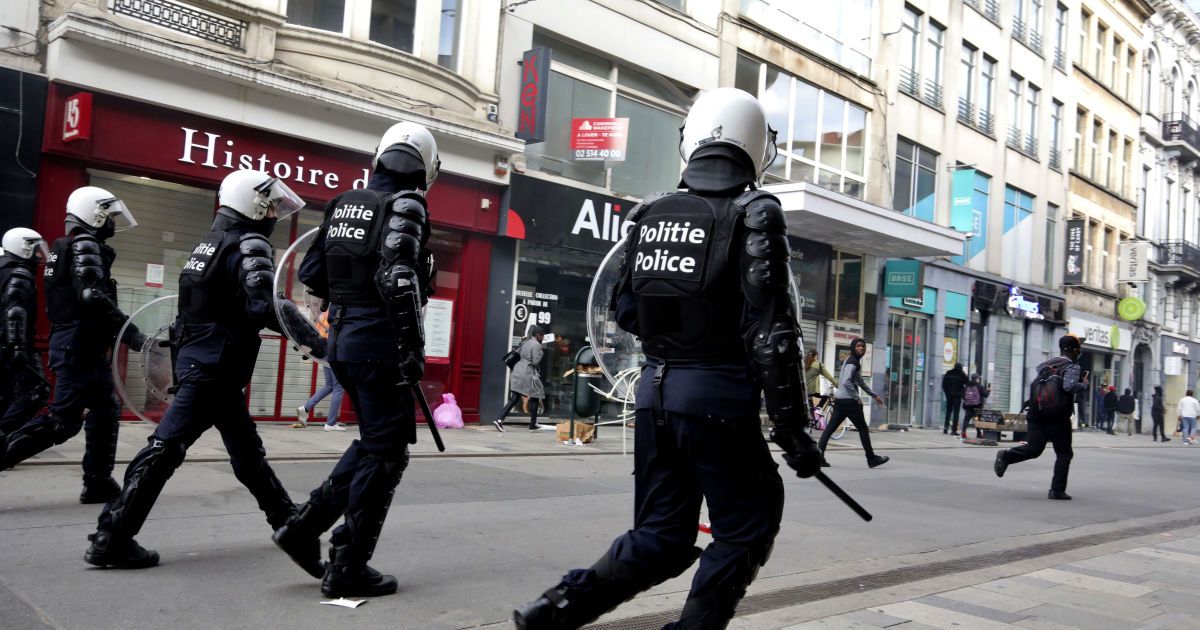 сутички у брюсселі_5 / © Associated Press