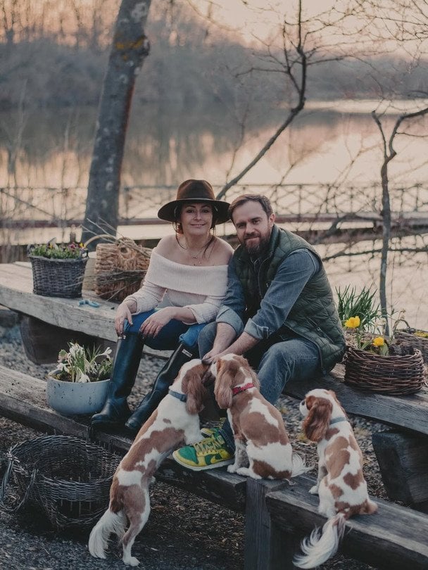 Даша Малахова з чоловіком / © instagram.com/dashamalakhova