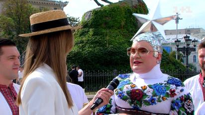 Як Сердючка з президентом Зеленським пила горілку