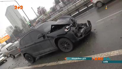 Масштабное утреннее ДТП на проспекте Победы: в аварию попали сразу 5 автомобилей