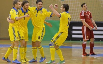 Сборная Украины разгромно оформила выход на футзальный чемпионат мира