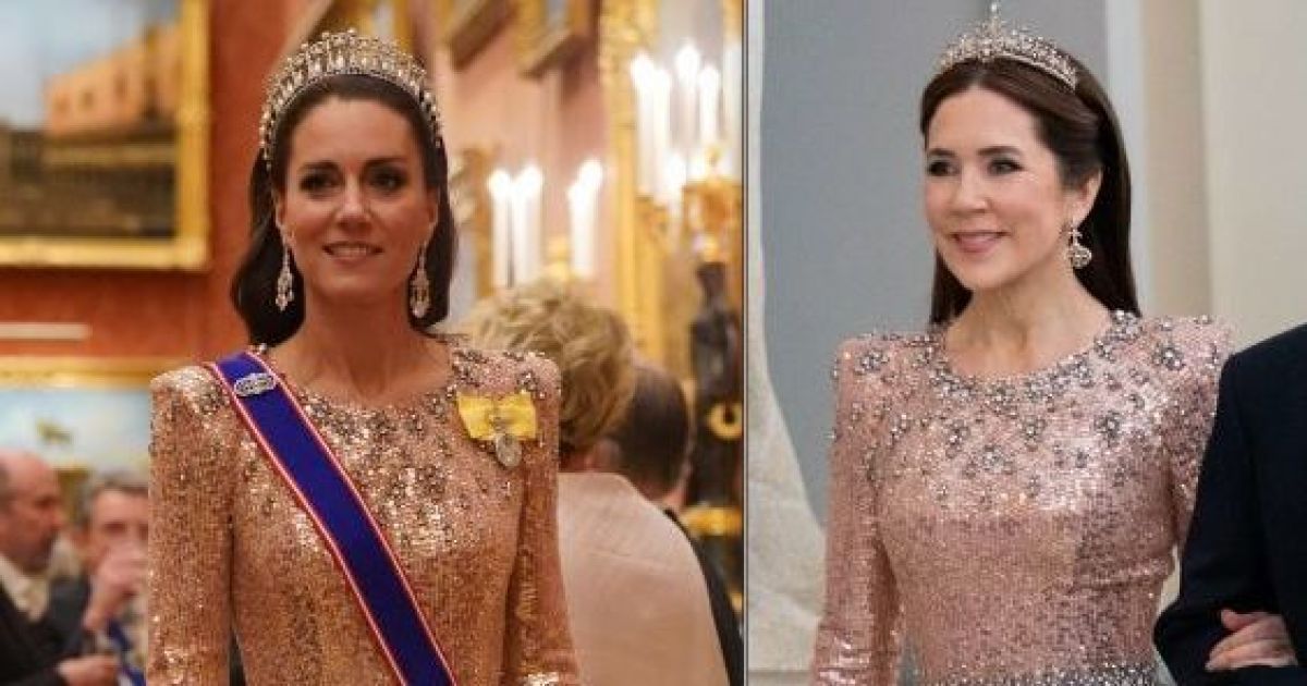 Принцесса Кейт и королева Мэри